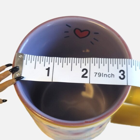 Colombia Luke-A-Tuke Colorful 3-D Relief Coffee Mug - Picture 5 of 9